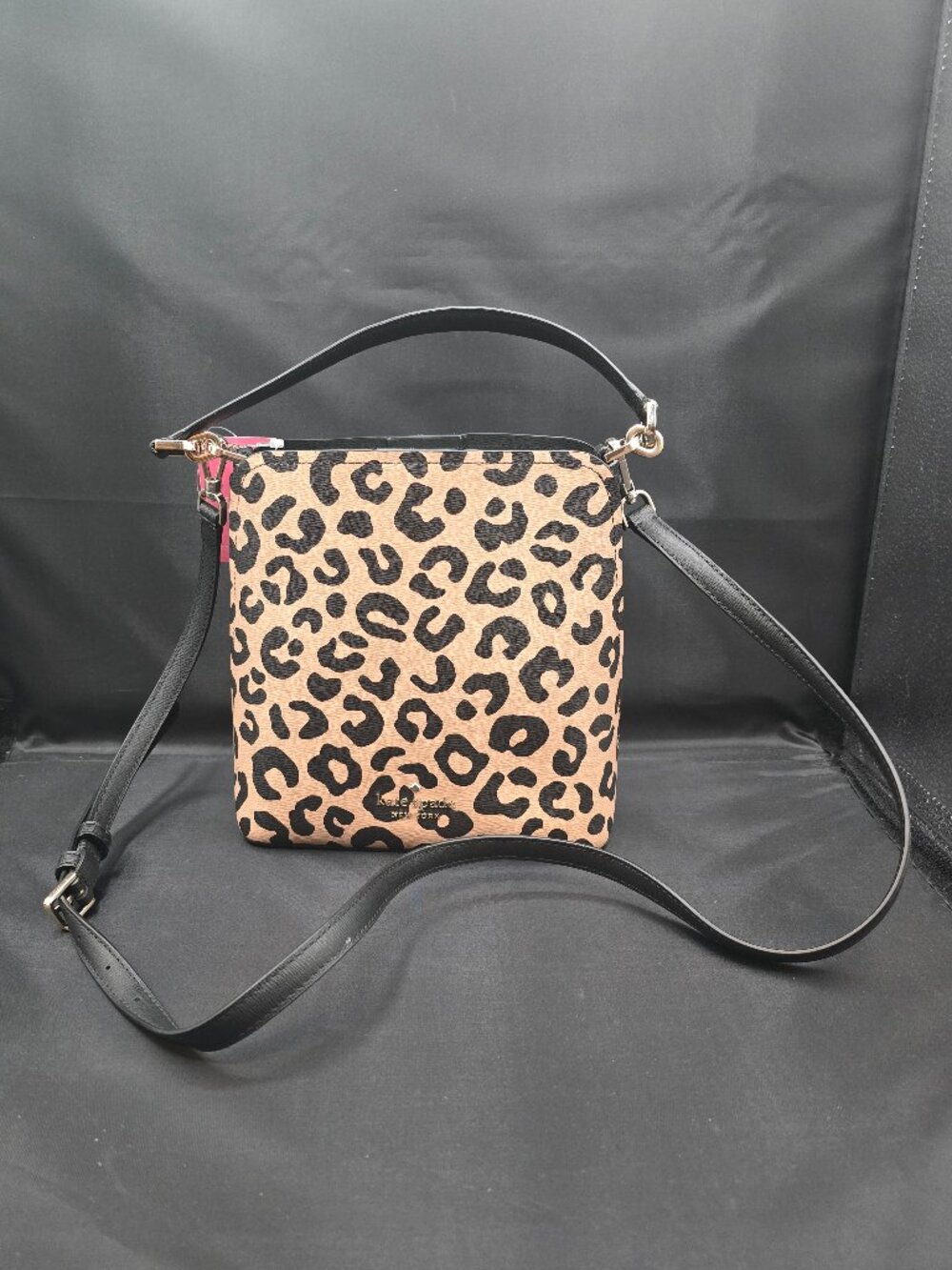 Kate Spade Darcy Graphic Leopard Small Bucket WKR00533